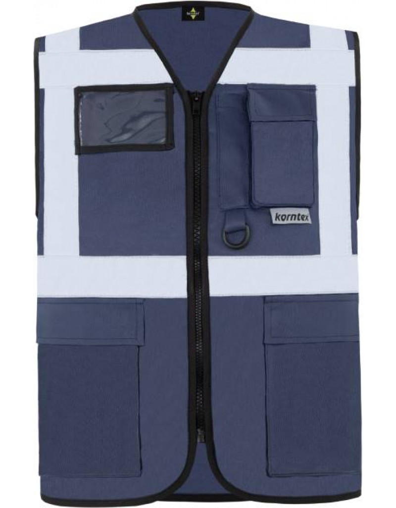 Vestă de lucru multifuncțională cu buzunare